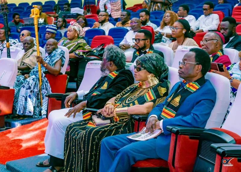 Dignitaries in the audience at the WUPI Peace Dialogue