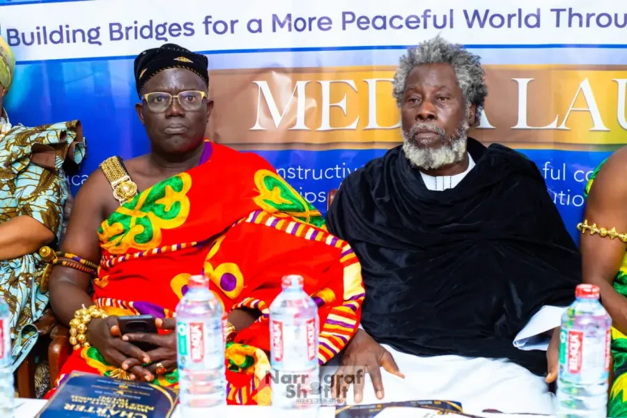The Founder with guests at the WUPI launch