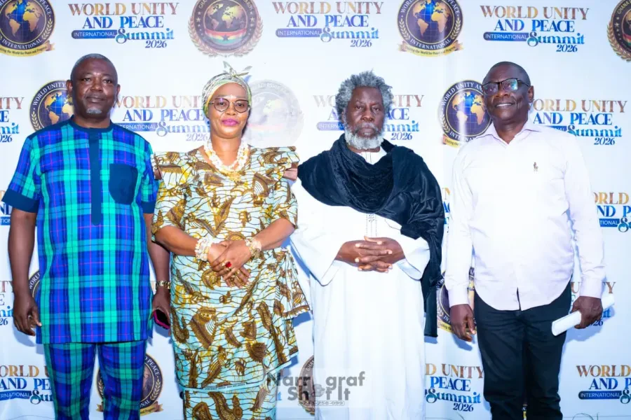 The Founder with guests at the WUPI launch