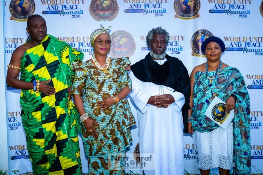 The Founder with guests at the WUPI launch