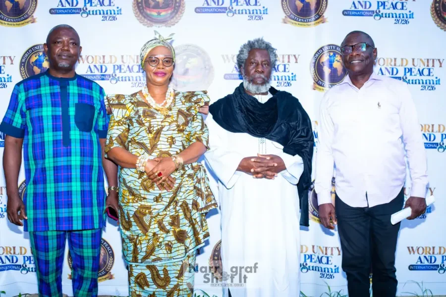The Founder with guests at the WUPI launch