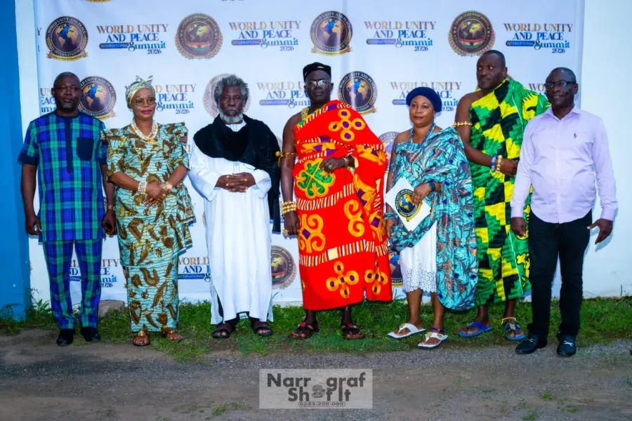 The Founder with guests at the WUPI launch