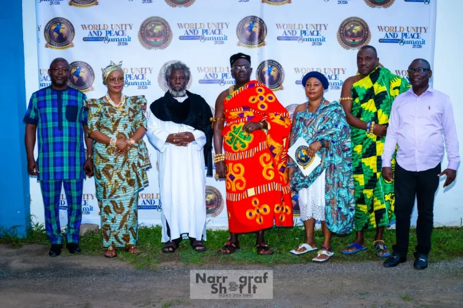The Founder with guests at the WUPI launch