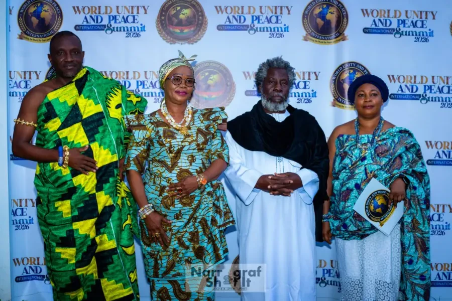 The Founder with guests at the WUPI launch